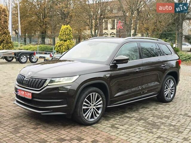 Коричневый Шкода Kodiaq, объемом двигателя 2 л и пробегом 144 тыс. км за 32999 $, фото 1 на Automoto.ua