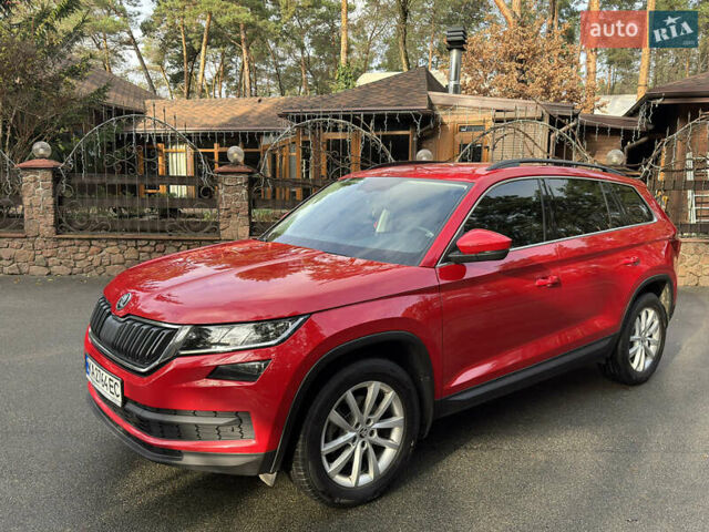 Красный Шкода Kodiaq, объемом двигателя 1.97 л и пробегом 231 тыс. км за 25500 $, фото 1 на Automoto.ua