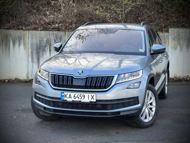 Серый Шкода Kodiaq, объемом двигателя 2 л и пробегом 39 тыс. км за 31800 $, фото 1 на Automoto.ua