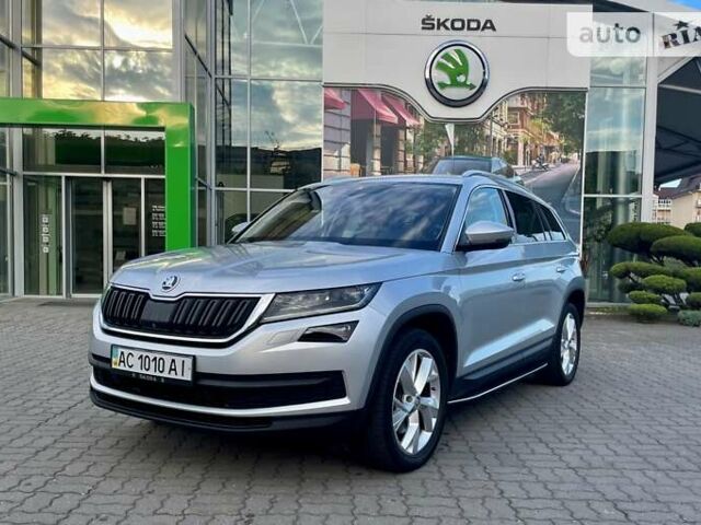 Сірий Шкода Kodiaq, об'ємом двигуна 1.97 л та пробігом 89 тис. км за 32900 $, фото 1 на Automoto.ua