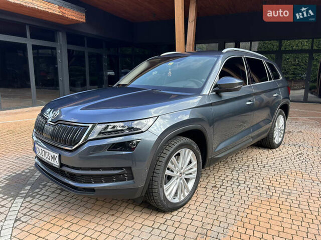 Серый Шкода Kodiaq, объемом двигателя 1.97 л и пробегом 248 тыс. км за 26999 $, фото 1 на Automoto.ua