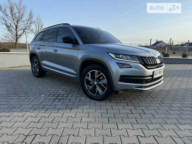 Сірий Шкода Kodiaq, об'ємом двигуна 1.97 л та пробігом 198 тис. км за 28880 $, фото 1 на Automoto.ua