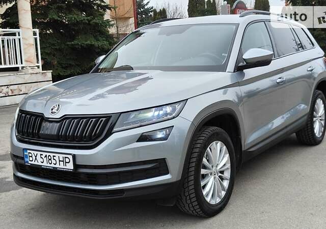 Серый Шкода Kodiaq, объемом двигателя 2 л и пробегом 108 тыс. км за 28999 $, фото 1 на Automoto.ua