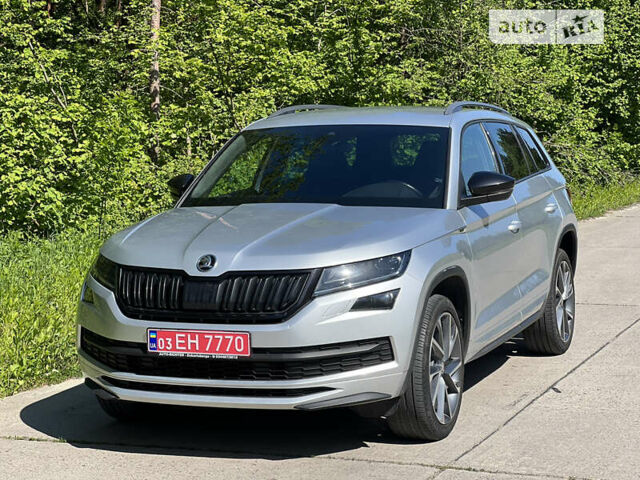 Серый Шкода Kodiaq, объемом двигателя 2 л и пробегом 197 тыс. км за 27400 $, фото 1 на Automoto.ua