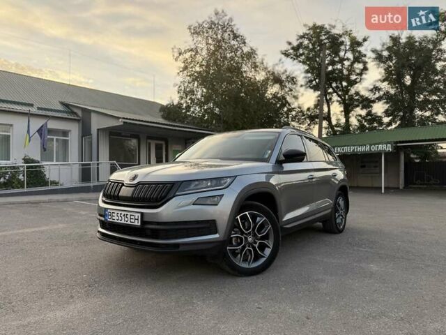 Сірий Шкода Kodiaq, об'ємом двигуна 1.97 л та пробігом 161 тис. км за 32500 $, фото 1 на Automoto.ua