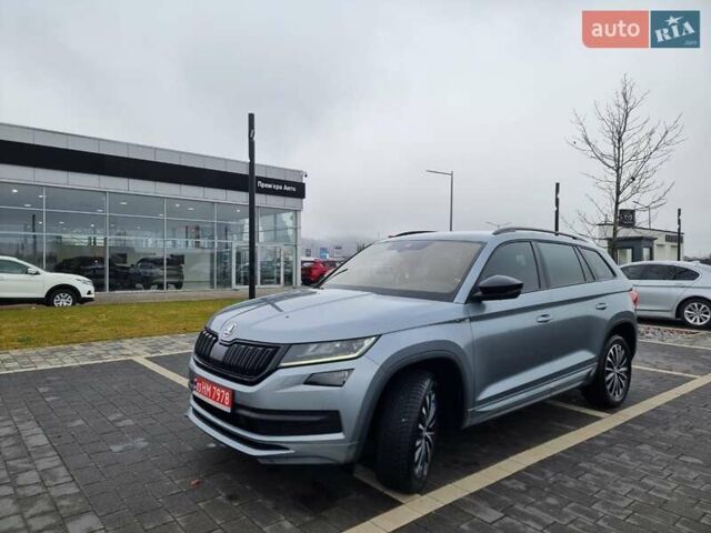 Сірий Шкода Kodiaq, об'ємом двигуна 1.97 л та пробігом 209 тис. км за 28900 $, фото 1 на Automoto.ua