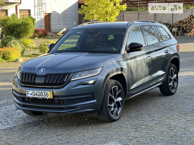 Серый Шкода Kodiaq, объемом двигателя 1.97 л и пробегом 193 тыс. км за 28000 $, фото 1 на Automoto.ua