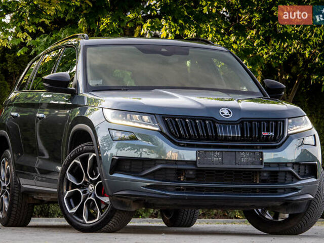 Серый Шкода Kodiaq, объемом двигателя 2 л и пробегом 92 тыс. км за 34999 $, фото 1 на Automoto.ua