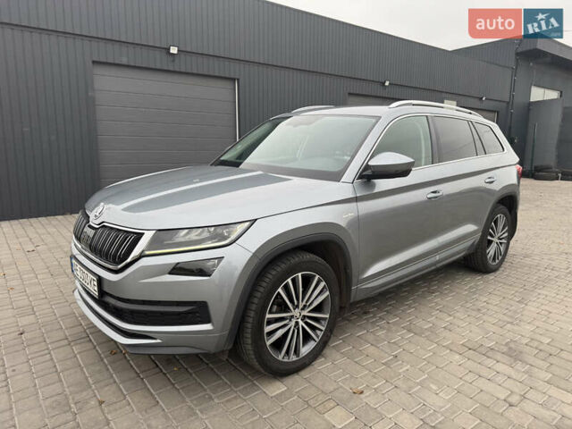 Серый Шкода Kodiaq, объемом двигателя 1.97 л и пробегом 93 тыс. км за 33500 $, фото 1 на Automoto.ua
