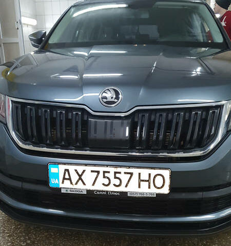 Серый Шкода Kodiaq, объемом двигателя 2 л и пробегом 37 тыс. км за 28000 $, фото 1 на Automoto.ua