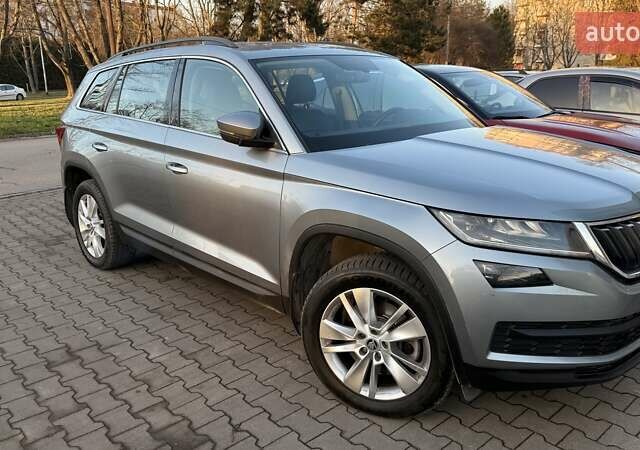 Серый Шкода Kodiaq, объемом двигателя 1.98 л и пробегом 84 тыс. км за 26500 $, фото 1 на Automoto.ua