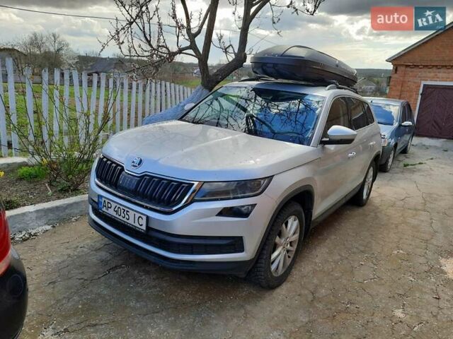 Серый Шкода Kodiaq, объемом двигателя 2 л и пробегом 55 тыс. км за 38500 $, фото 1 на Automoto.ua