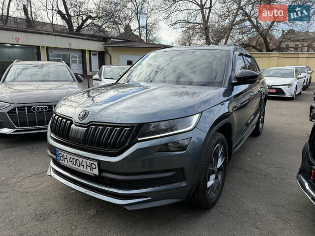 Серый Шкода Kodiaq, объемом двигателя 1.98 л и пробегом 41 тыс. км за 32499 $, фото 1 на Automoto.ua