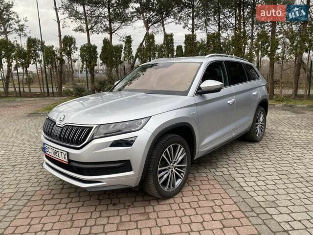 Серый Шкода Kodiaq, объемом двигателя 2 л и пробегом 208 тыс. км за 30300 $, фото 1 на Automoto.ua
