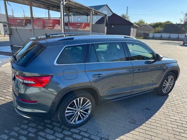 Серый Шкода Kodiaq, объемом двигателя 2 л и пробегом 228 тыс. км за 31111 $, фото 1 на Automoto.ua
