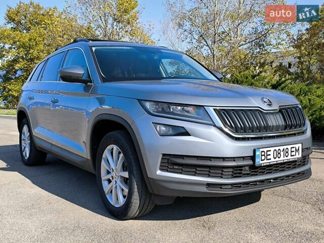 Серый Шкода Kodiaq, объемом двигателя 1.98 л и пробегом 112 тыс. км за 30787 $, фото 1 на Automoto.ua