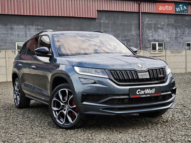 Серый Шкода Kodiaq, объемом двигателя 2 л и пробегом 164 тыс. км за 36551 $, фото 1 на Automoto.ua