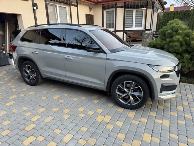 Серый Шкода Kodiaq, объемом двигателя 2 л и пробегом 43 тыс. км за 43000 $, фото 1 на Automoto.ua