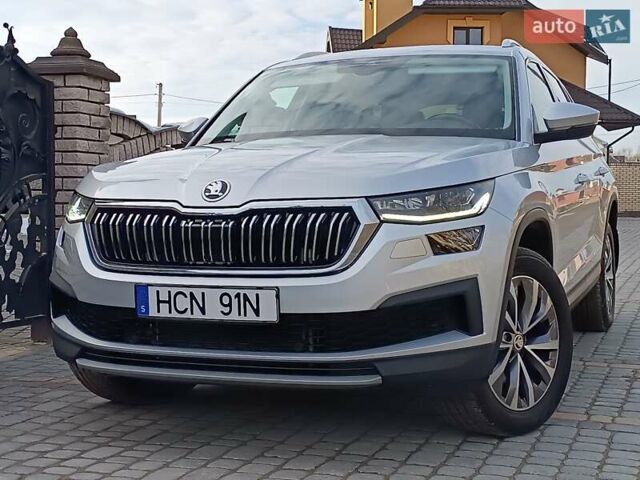 Серый Шкода Kodiaq, объемом двигателя 1.97 л и пробегом 106 тыс. км за 37799 $, фото 1 на Automoto.ua
