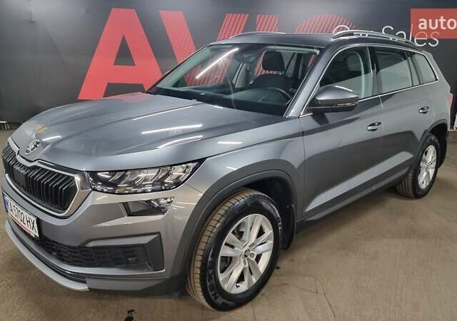 Серый Шкода Kodiaq, объемом двигателя 1.98 л и пробегом 39 тыс. км за 31300 $, фото 1 на Automoto.ua