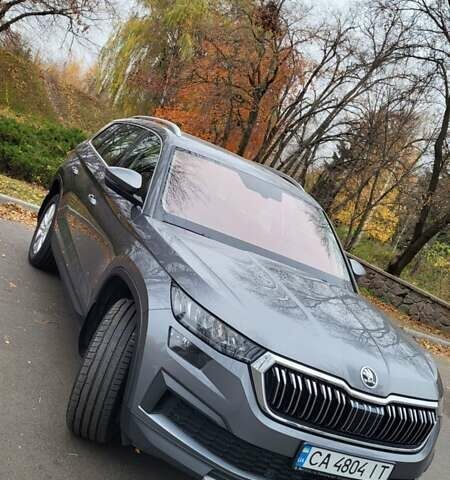 Серый Шкода Kodiaq, объемом двигателя 1.97 л и пробегом 150 тыс. км за 30500 $, фото 1 на Automoto.ua
