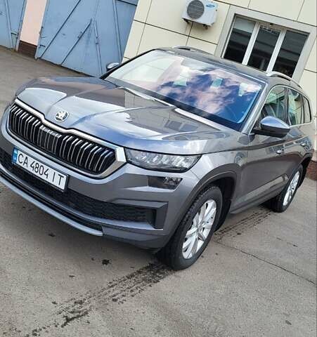 Серый Шкода Kodiaq, объемом двигателя 1.97 л и пробегом 150 тыс. км за 32900 $, фото 1 на Automoto.ua