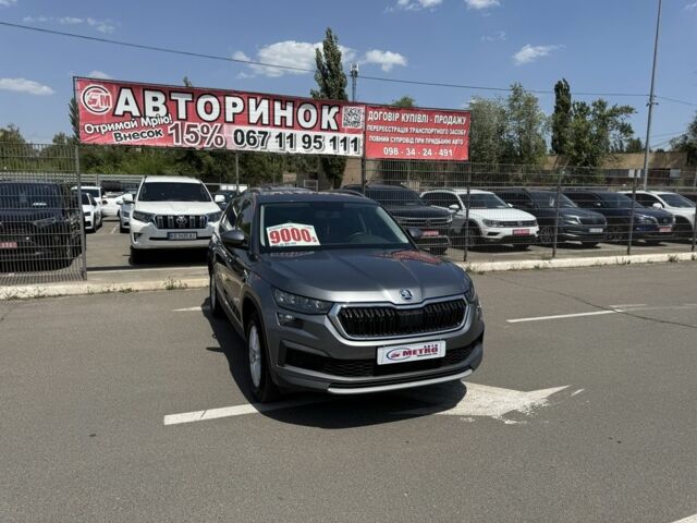 Серый Шкода Kodiaq, объемом двигателя 2 л и пробегом 69 тыс. км за 31500 $, фото 1 на Automoto.ua