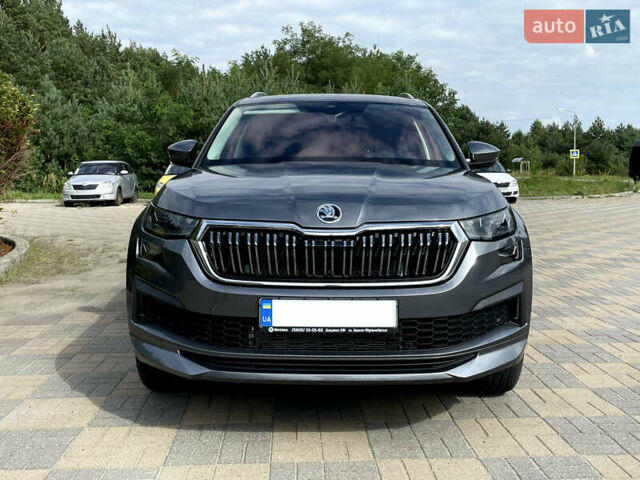 Серый Шкода Kodiaq, объемом двигателя 2 л и пробегом 25 тыс. км за 45000 $, фото 1 на Automoto.ua
