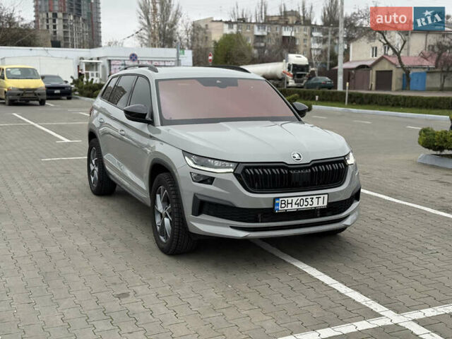 Серый Шкода Kodiaq, объемом двигателя 1.97 л и пробегом 46 тыс. км за 45000 $, фото 1 на Automoto.ua