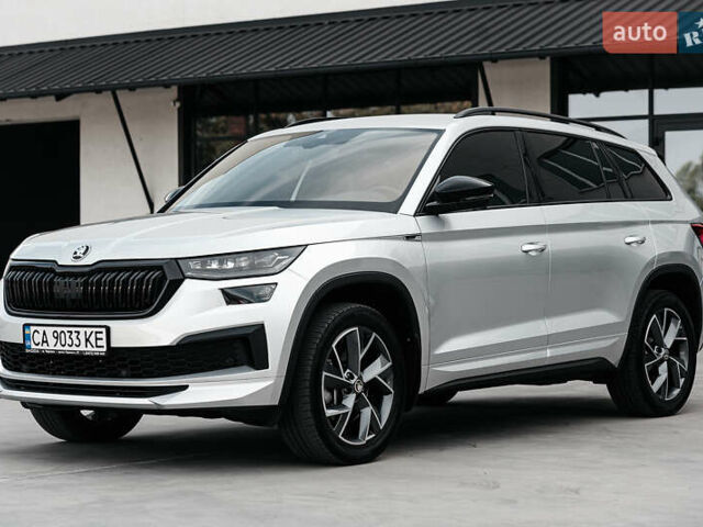 Серый Шкода Kodiaq, объемом двигателя 1.98 л и пробегом 46 тыс. км за 40500 $, фото 1 на Automoto.ua