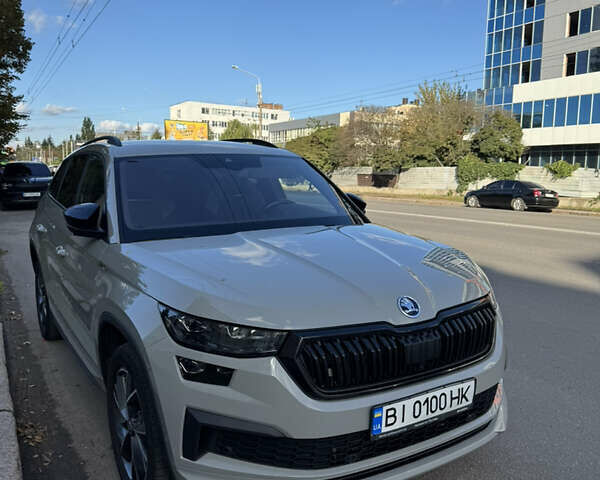 Серый Шкода Kodiaq, объемом двигателя 1.97 л и пробегом 72 тыс. км за 42500 $, фото 1 на Automoto.ua