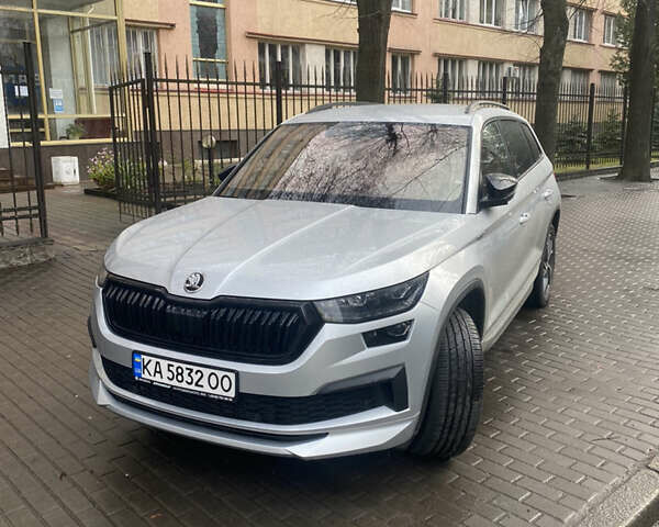 Серый Шкода Kodiaq, объемом двигателя 1.97 л и пробегом 10 тыс. км за 45500 $, фото 1 на Automoto.ua