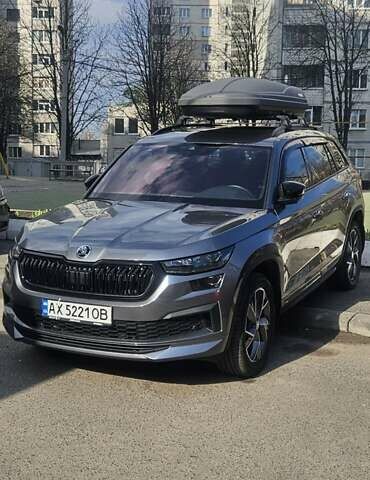 Серый Шкода Kodiaq, объемом двигателя 1.98 л и пробегом 17 тыс. км за 45000 $, фото 1 на Automoto.ua