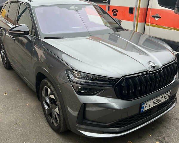 Сірий Шкода Kodiaq, об'ємом двигуна 1.98 л та пробігом 13 тис. км за 47500 $, фото 1 на Automoto.ua