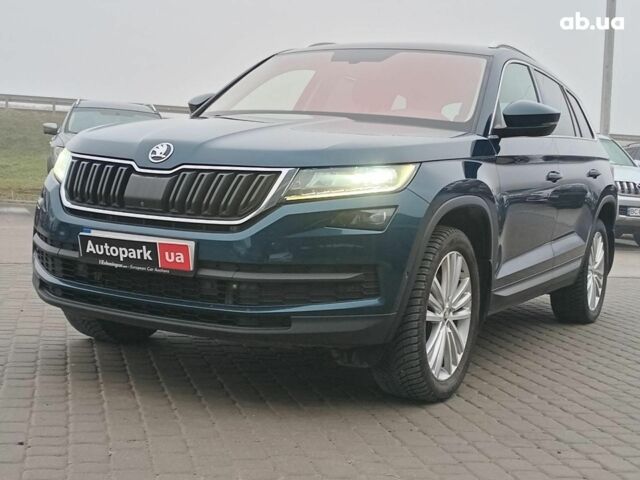 Синій Шкода Kodiaq, об'ємом двигуна 2 л та пробігом 207 тис. км за 28690 $, фото 1 на Automoto.ua