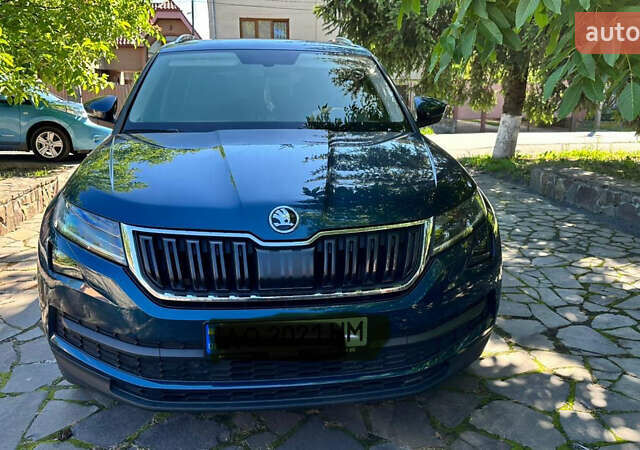 Синий Шкода Kodiaq, объемом двигателя 1.97 л и пробегом 290 тыс. км за 25000 $, фото 1 на Automoto.ua