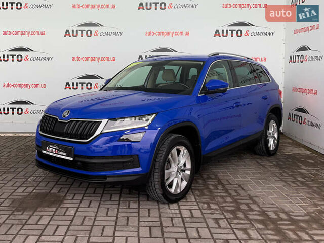 Синий Шкода Kodiaq, объемом двигателя 1.97 л и пробегом 173 тыс. км за 29950 $, фото 1 на Automoto.ua