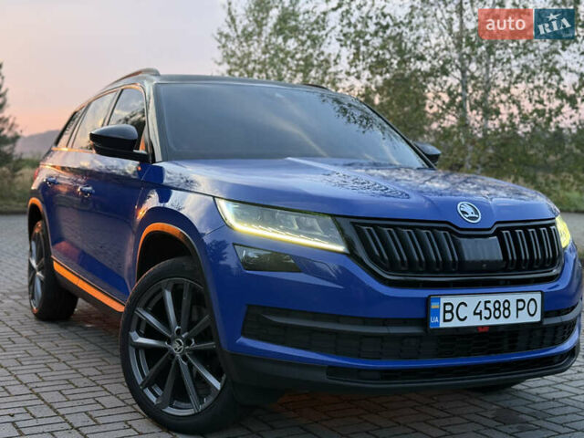 Синій Шкода Kodiaq, об'ємом двигуна 1.97 л та пробігом 231 тис. км за 26499 $, фото 1 на Automoto.ua