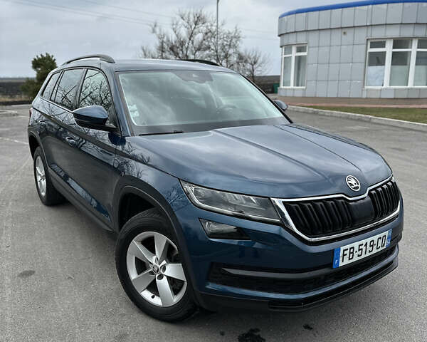 Синий Шкода Kodiaq, объемом двигателя 2 л и пробегом 193 тыс. км за 24900 $, фото 1 на Automoto.ua