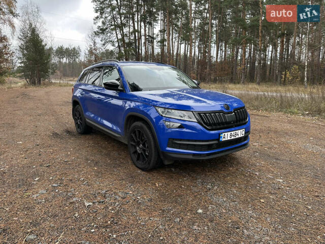 Синий Шкода Kodiaq, объемом двигателя 1.97 л и пробегом 187 тыс. км за 27999 $, фото 1 на Automoto.ua