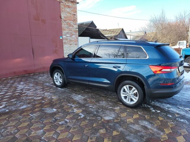 Синий Шкода Kodiaq, объемом двигателя 2 л и пробегом 120 тыс. км за 27000 $, фото 1 на Automoto.ua