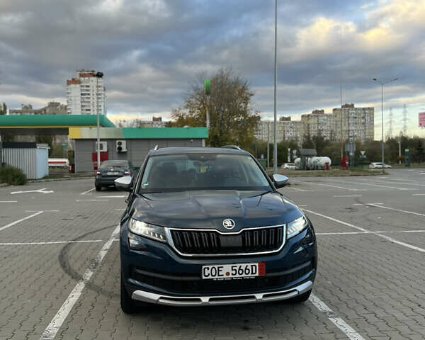 Синій Шкода Kodiaq, об'ємом двигуна 1.97 л та пробігом 244 тис. км за 26800 $, фото 1 на Automoto.ua