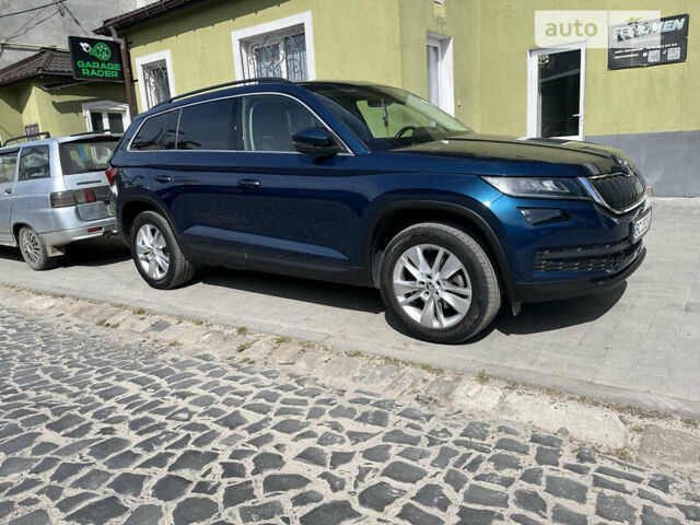 Синий Шкода Kodiaq, объемом двигателя 1.97 л и пробегом 117 тыс. км за 28920 $, фото 1 на Automoto.ua