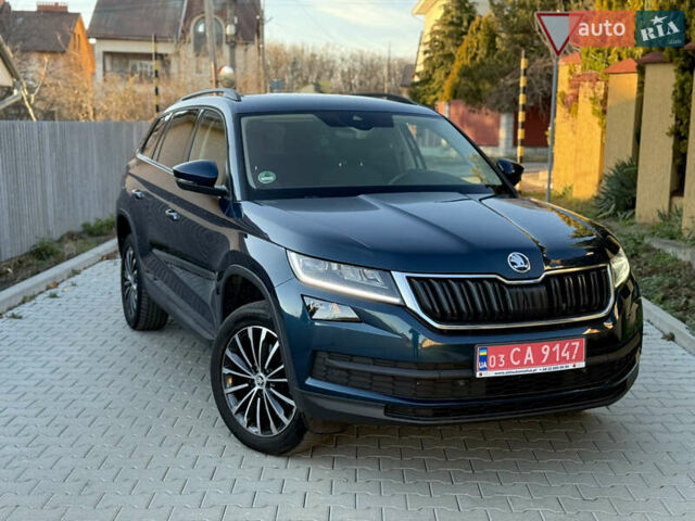 Синій Шкода Kodiaq, об'ємом двигуна 1.97 л та пробігом 197 тис. км за 25900 $, фото 1 на Automoto.ua