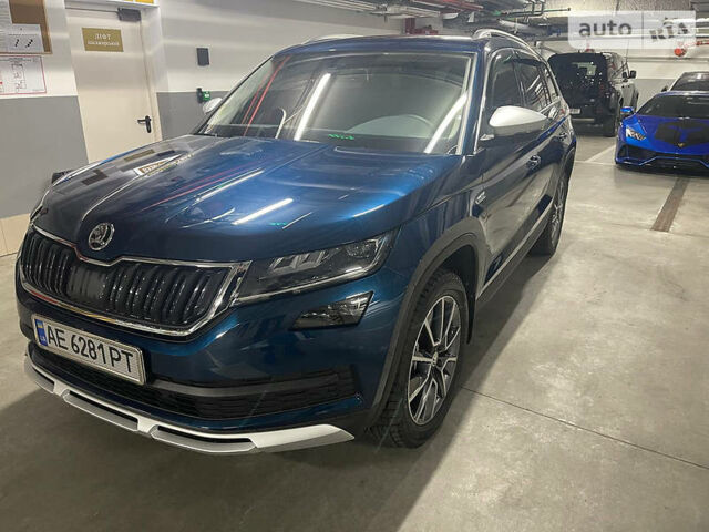 Синій Шкода Kodiaq, об'ємом двигуна 2 л та пробігом 5 тис. км за 37800 $, фото 1 на Automoto.ua