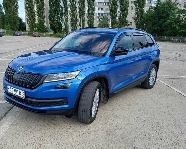 Синий Шкода Kodiaq, объемом двигателя 1.97 л и пробегом 166 тыс. км за 28200 $, фото 1 на Automoto.ua