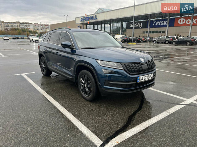 Синий Шкода Kodiaq, объемом двигателя 2 л и пробегом 233 тыс. км за 22900 $, фото 1 на Automoto.ua
