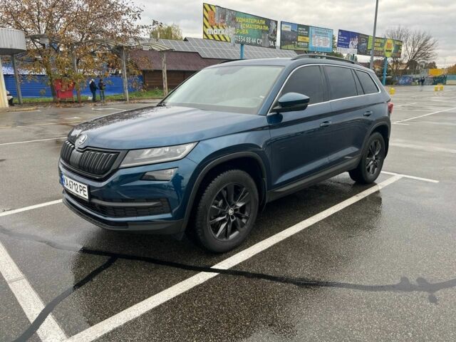 Синий Шкода Kodiaq, объемом двигателя 2 л и пробегом 233 тыс. км за 550 $, фото 1 на Automoto.ua