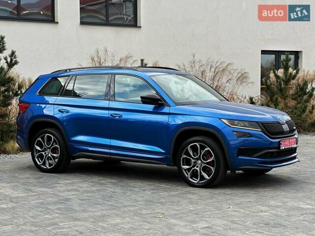 Синий Шкода Kodiaq, объемом двигателя 1.97 л и пробегом 150 тыс. км за 36200 $, фото 1 на Automoto.ua