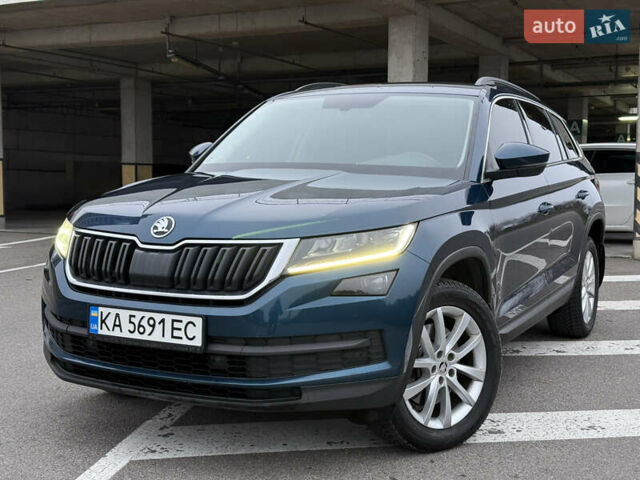 Синий Шкода Kodiaq, объемом двигателя 1.97 л и пробегом 263 тыс. км за 25300 $, фото 1 на Automoto.ua